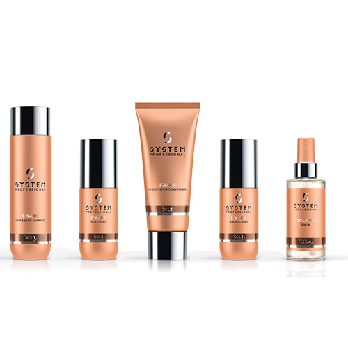 LÍNEA SOLARIS SYSTEM PROFESSIONAL Tratamientos  el cuidado del cabello
